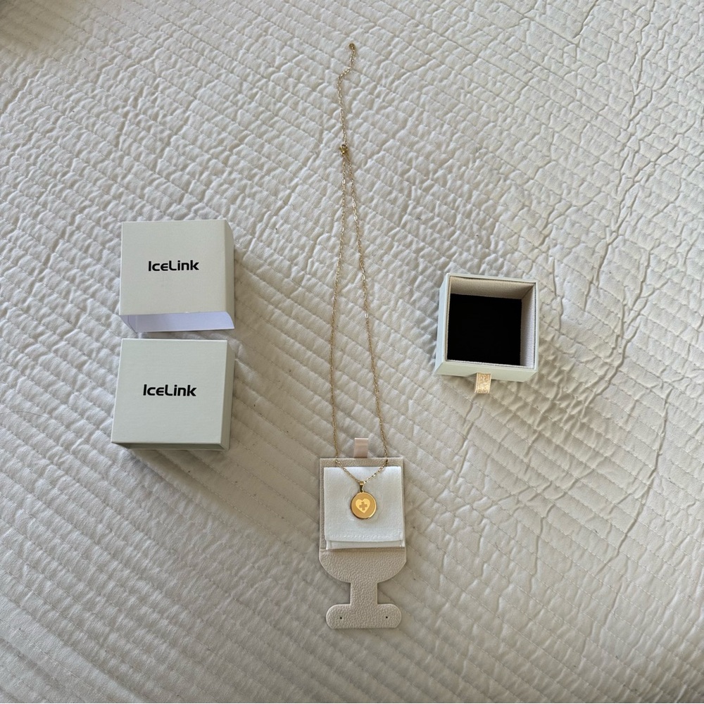 IceLink Gold necklace